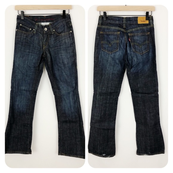 Levi's Denim - Levi’s 522 Bootcut Dark Wash Jeans |G09*